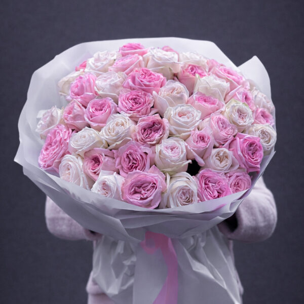 букет White O’Hara та Pink O’Hara у Києві