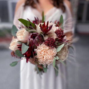 WILD BURGUNDY ROMANCE