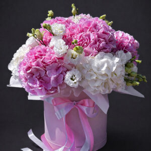 PINK HYDRANGEA BOX