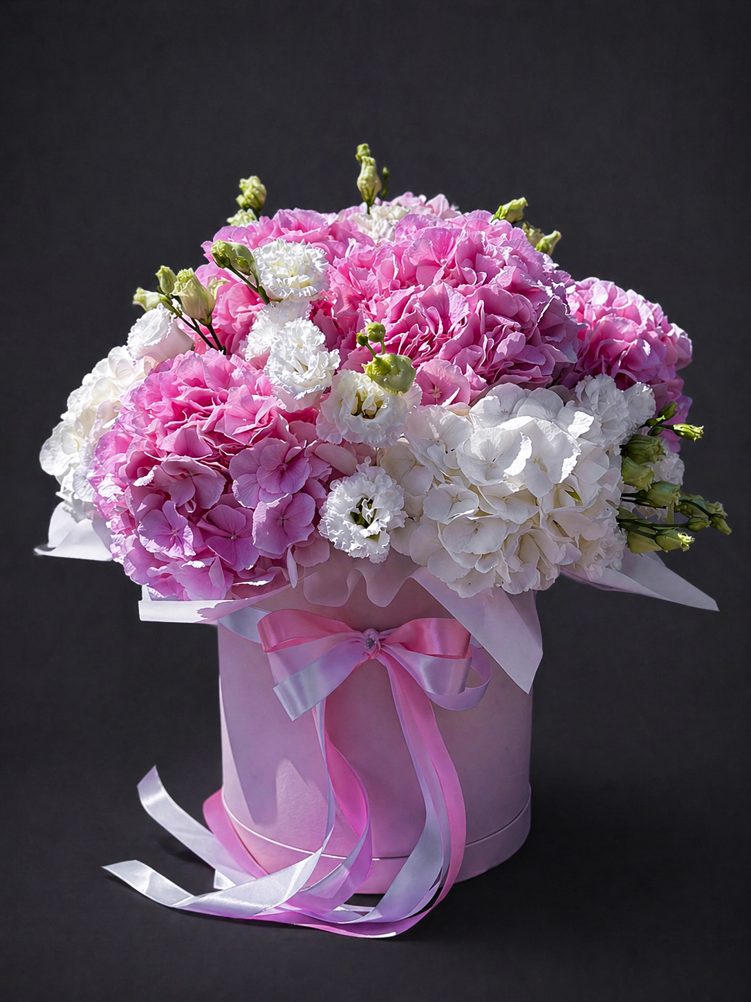 PINK HYDRANGEA BOX